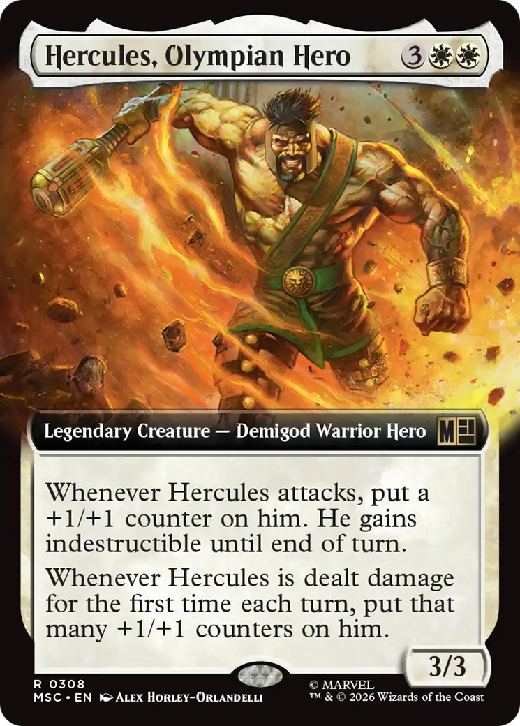 Hercules, Olympian Hero - Extended Art [MSC-308]