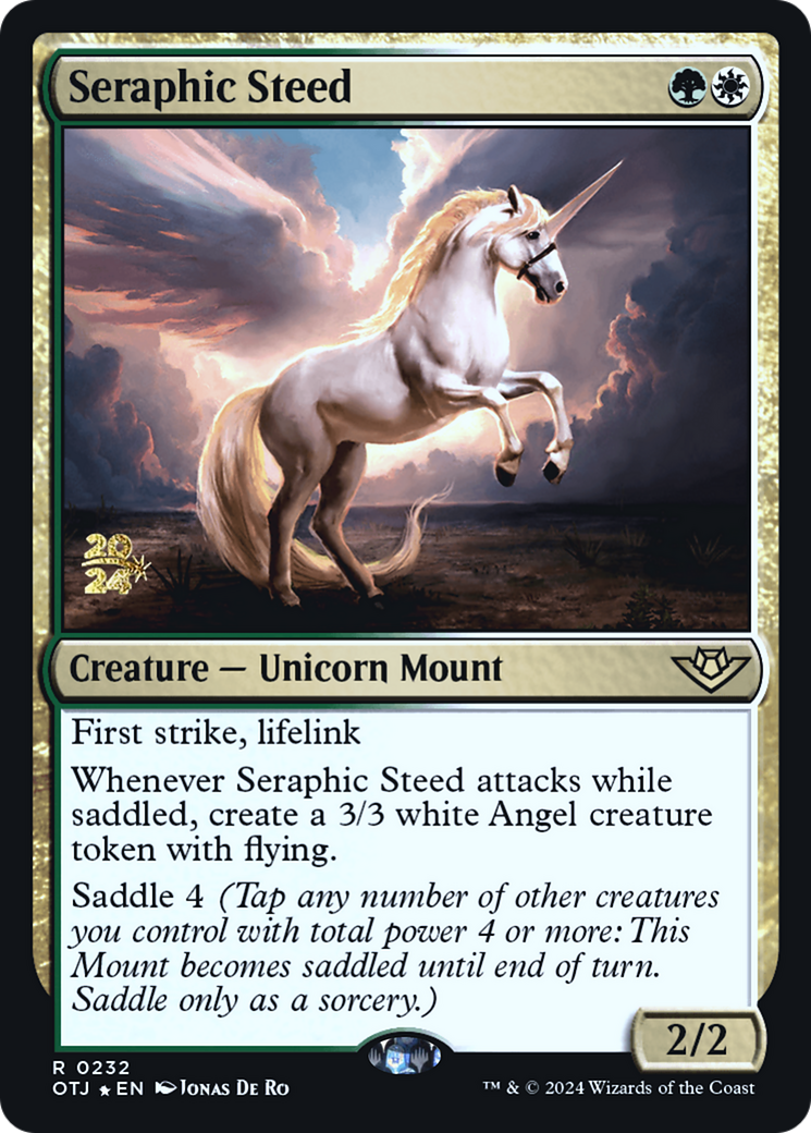 Seraphic Steed - Prerelease Promo [POTJ-232s]