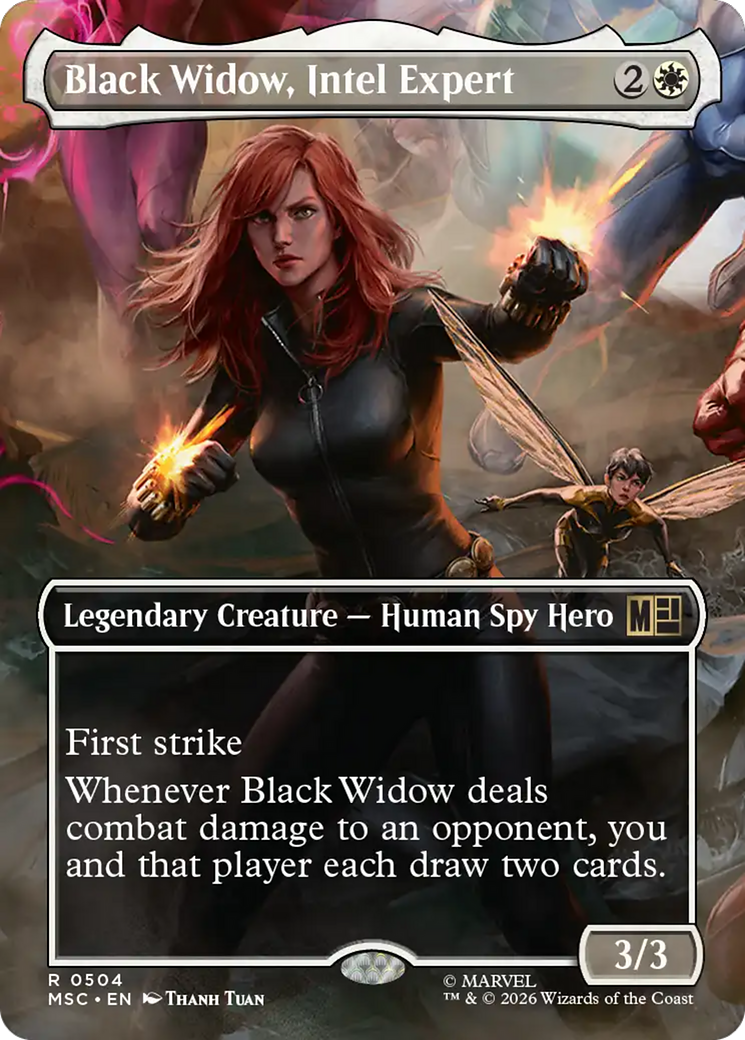 Black Widow, Intel Expert - Borderless [MSC-504]