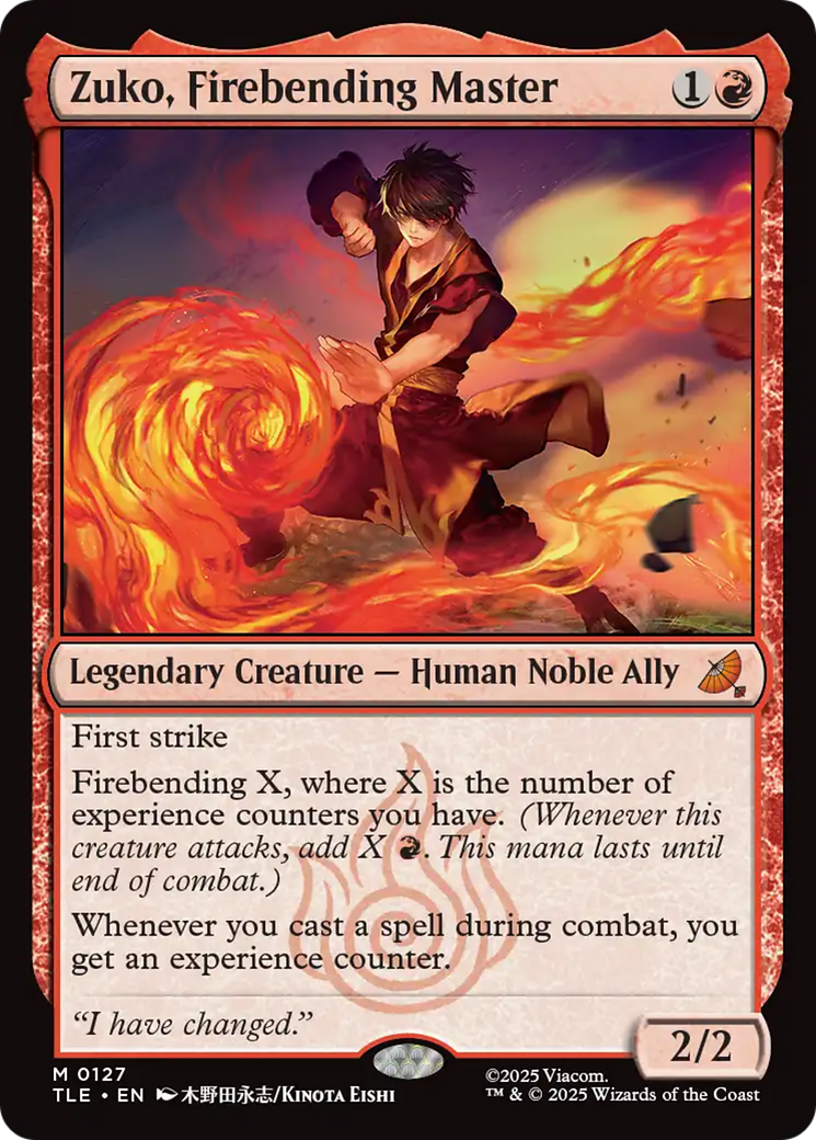 Zuko, Firebending Master [TLE-127]