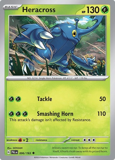 Heracross - 006/193 (Uncommon) [PAL-006-U]