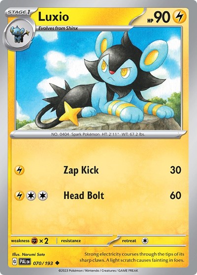 Luxio - 070/193 (Uncommon) [PAL-070-U]
