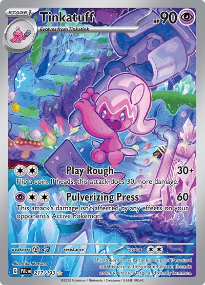 Tinkatuff - 217/193 (Illustration Rare) [PAL-217-IR]