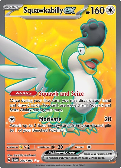 Squawkabilly ex - 247/193 (Ultra Rare) [PAL-247-UR]