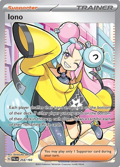 Iono - 254/193 (Ultra Rare) [PAL-254-UR]