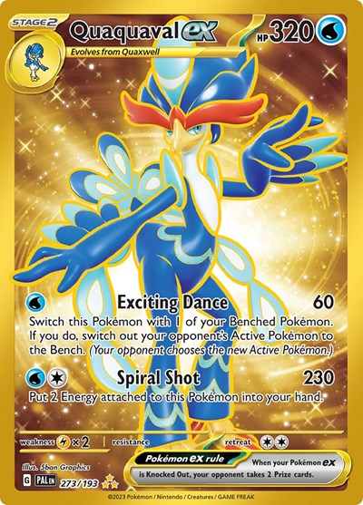Quaquaval ex - 273/193 (Hyper Rare) [PAL-273-HYR]