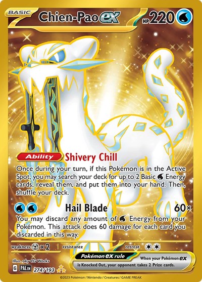 Chien-Pao ex - 274/193 (Hyper Rare) [PAL-274-HYR]
