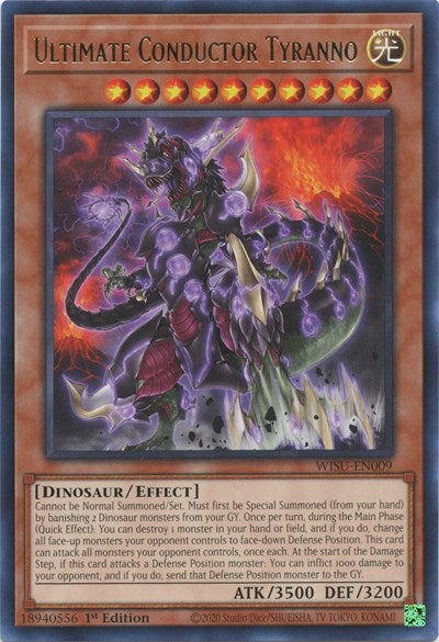 Ultimate Conductor Tyranno (Rare) [WISU-EN009-R]
