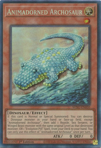 Animadorned Archosaur (Collector's Rare) [WISU-EN050-CR]