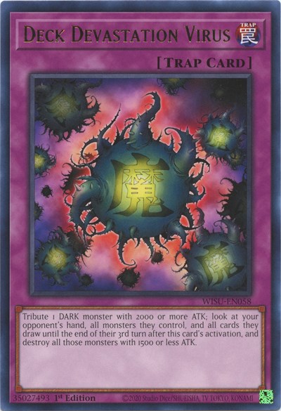 Deck Devastation Virus (Rare) [WISU-EN058-R]