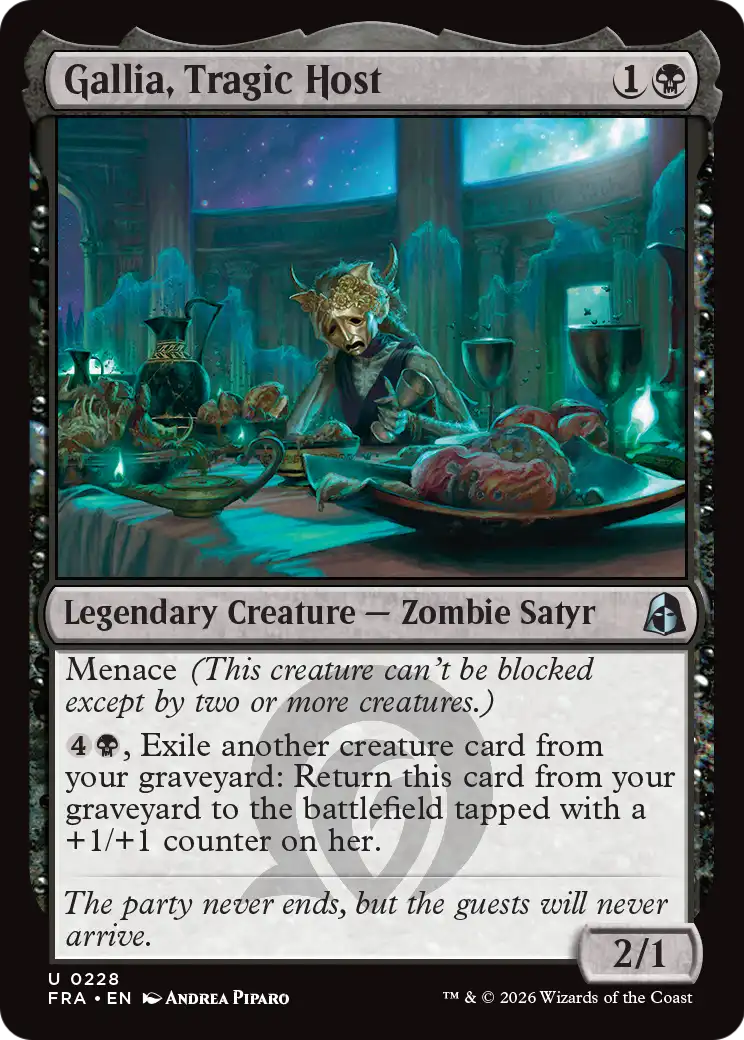 Gallia, Tragic Host [FRA-228]