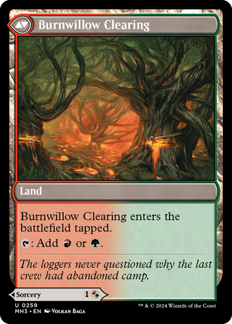 Stump Stomp // Burnwillow Clearing [MH3-259]