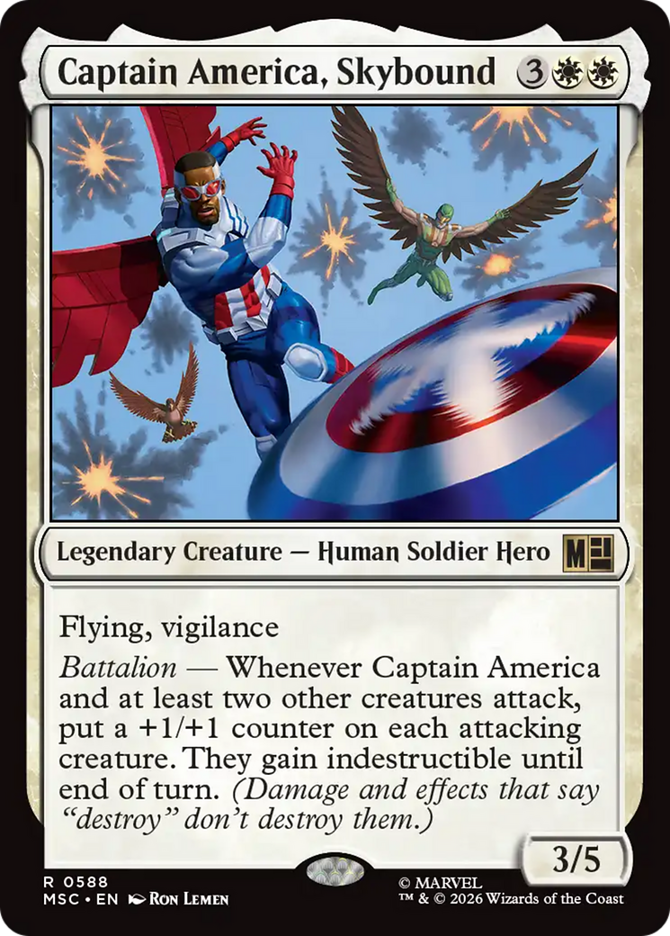 Captain America, Skybound [MSC-588]