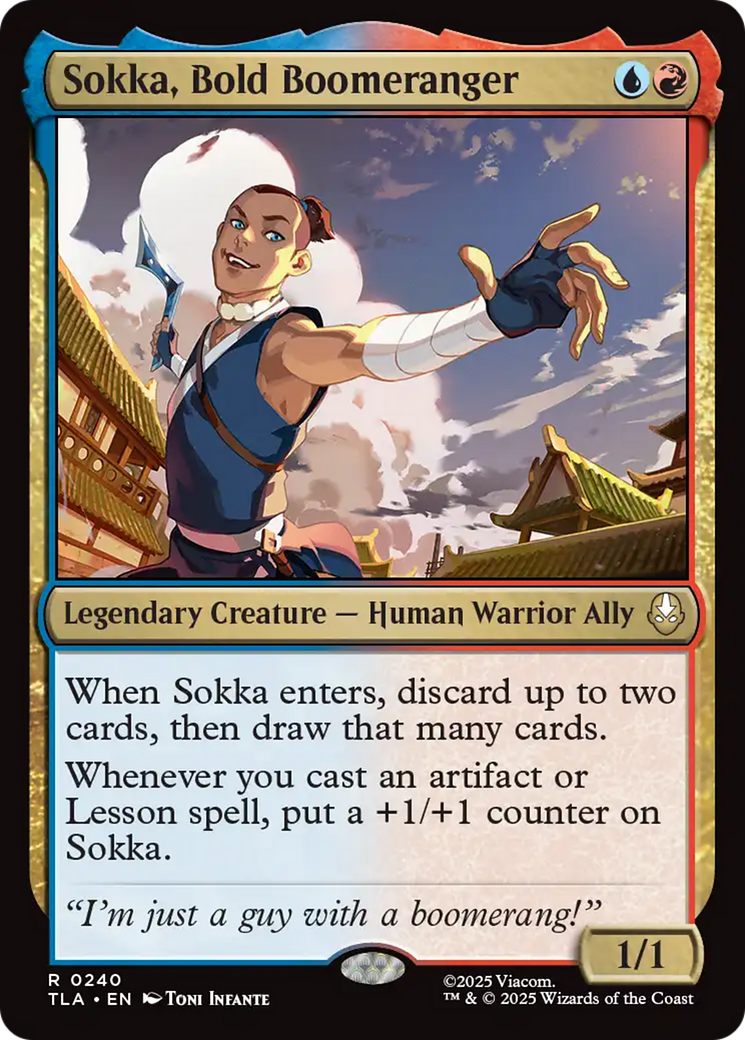 Sokka, Bold Boomeranger [TLA-240]