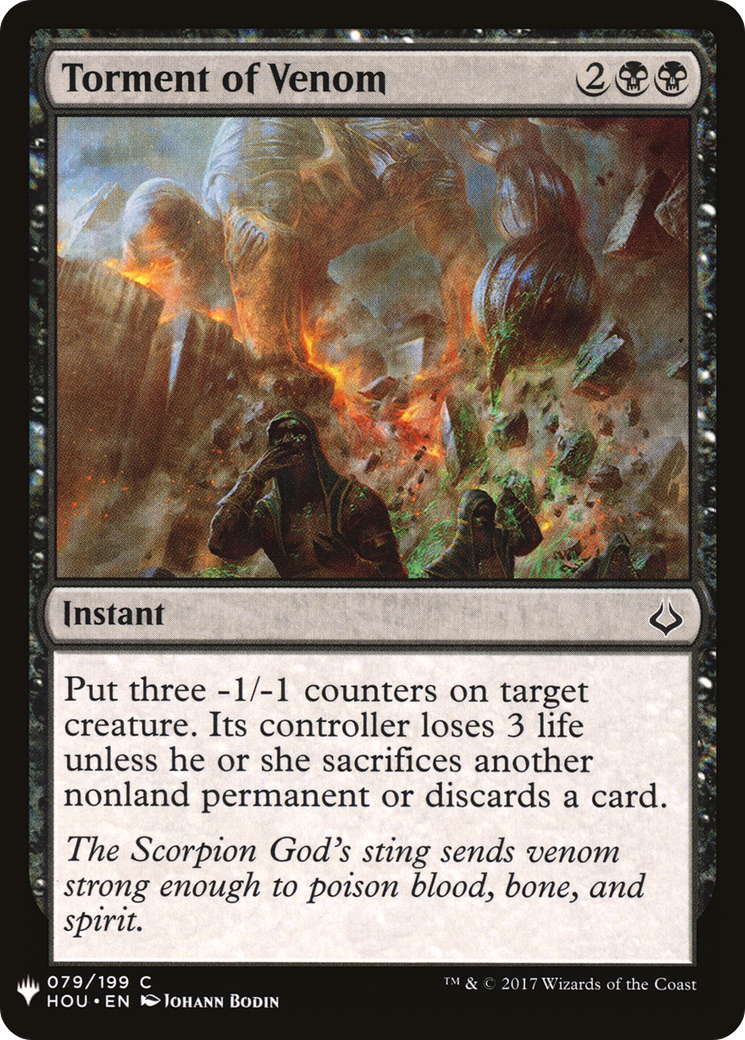 Torment of Venom [PLST-HOU-79]