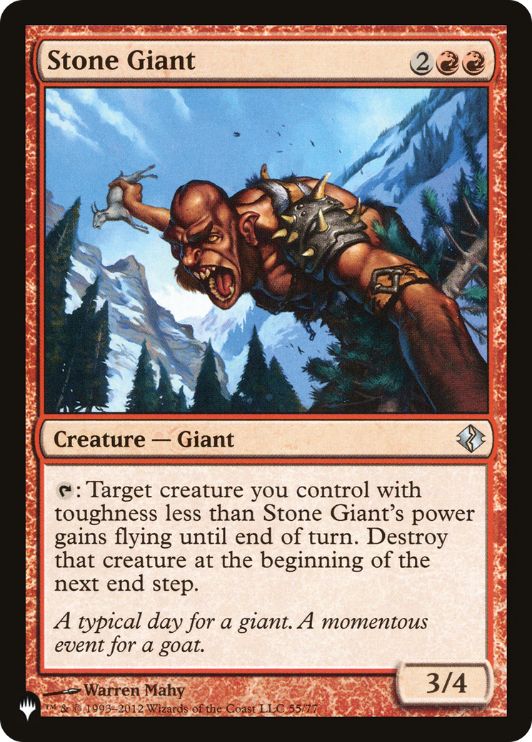 Stone Giant [PLST-DDI-55]