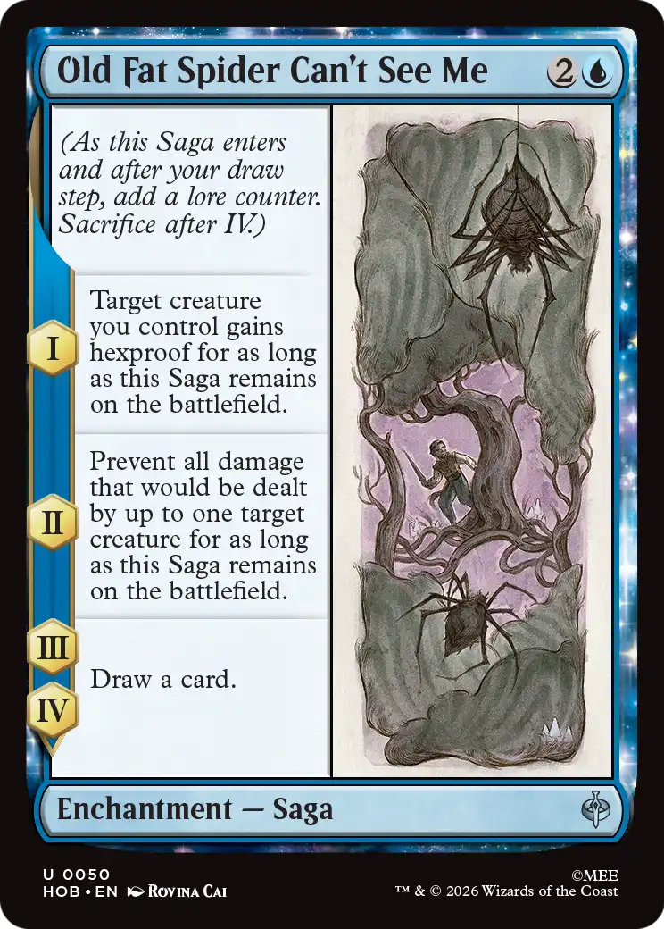 Old Fat Spider Can't See Me [HOB-50]