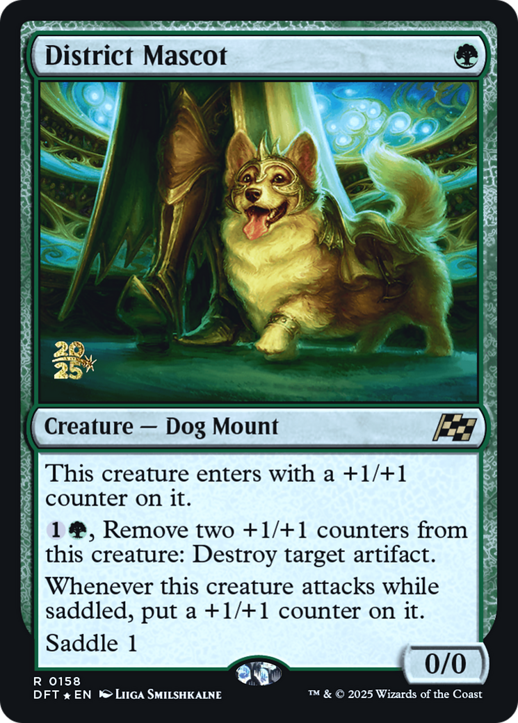 District Mascot - Prerelease Promo [PDFT-158s]