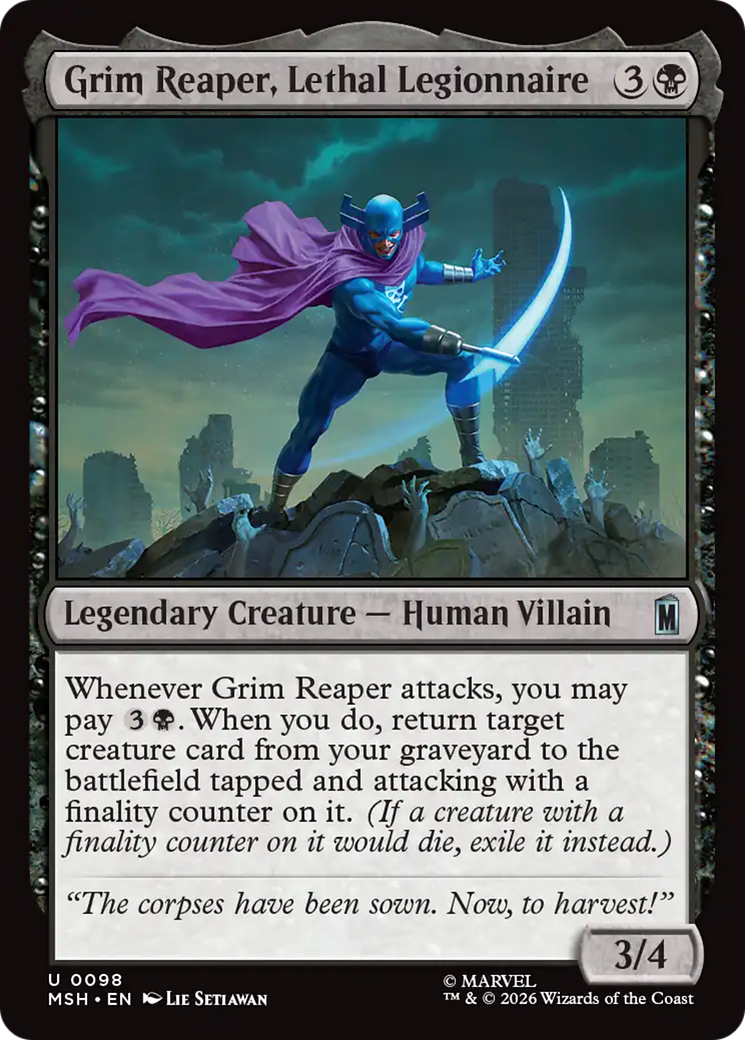 Grim Reaper, Lethal Legionnaire [MSH-98]