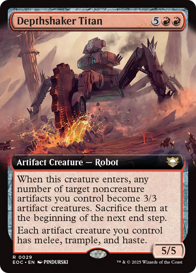 Depthshaker Titan - Extended Art [EOC-29]