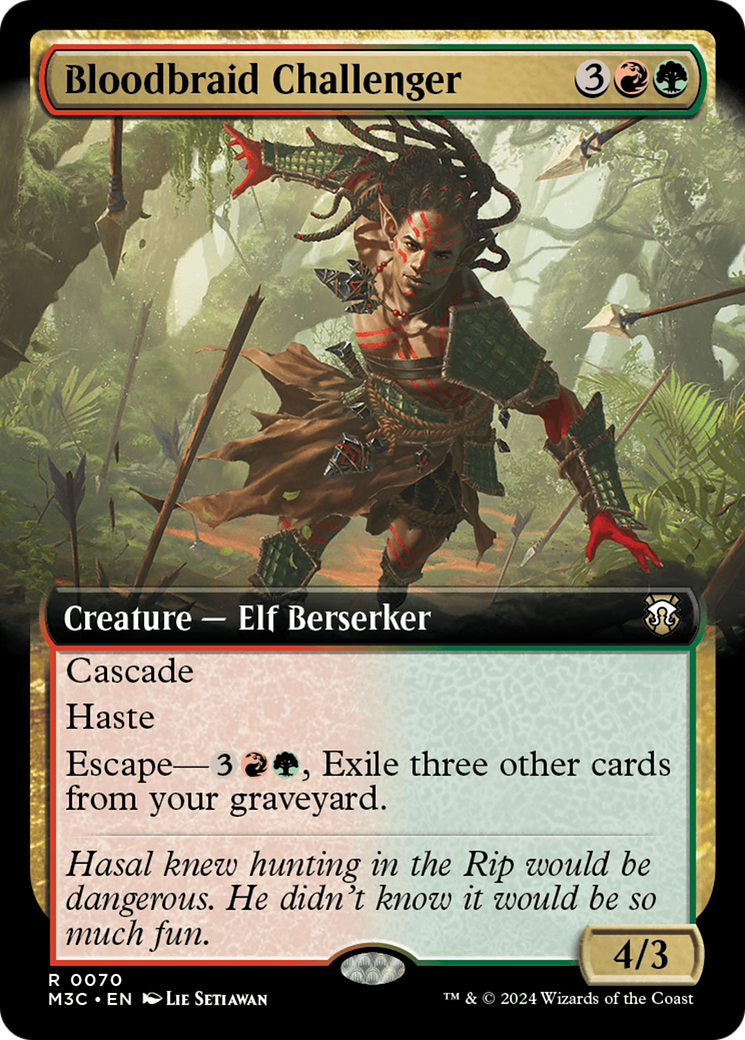 Bloodbraid Challenger - Extended Art [M3C-70]