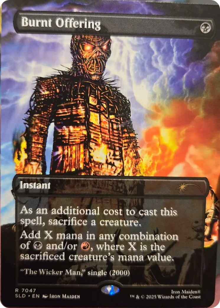 Burnt Offering - Borderless - Full Art [SLD-7047]