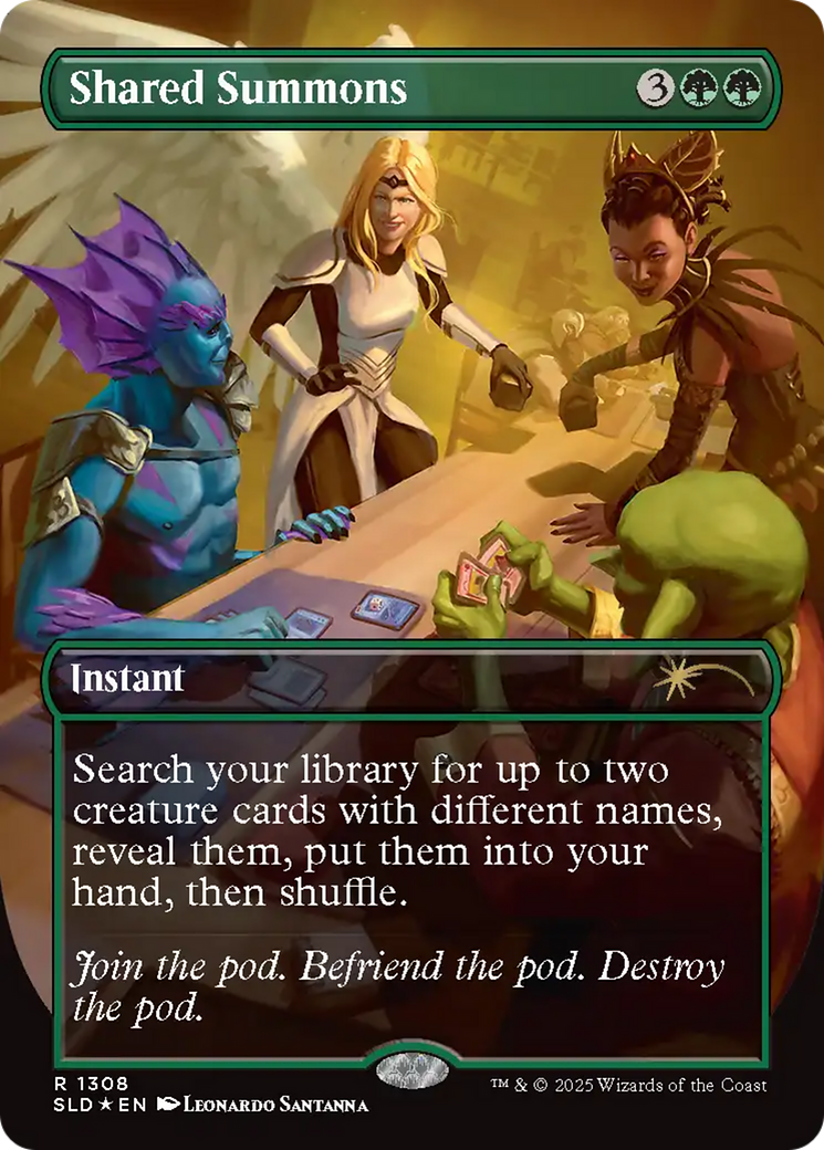 Shared Summons - Borderless - Full Art [SLD-1308]