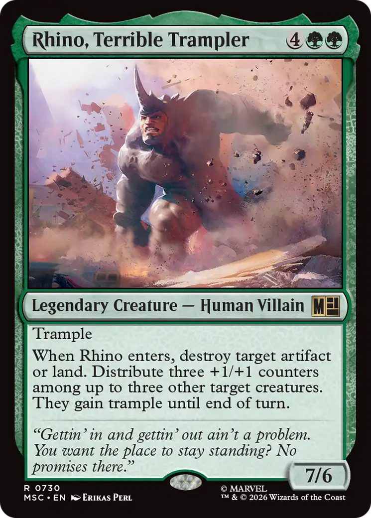 Rhino, Terrible Trampler [MSC-730]