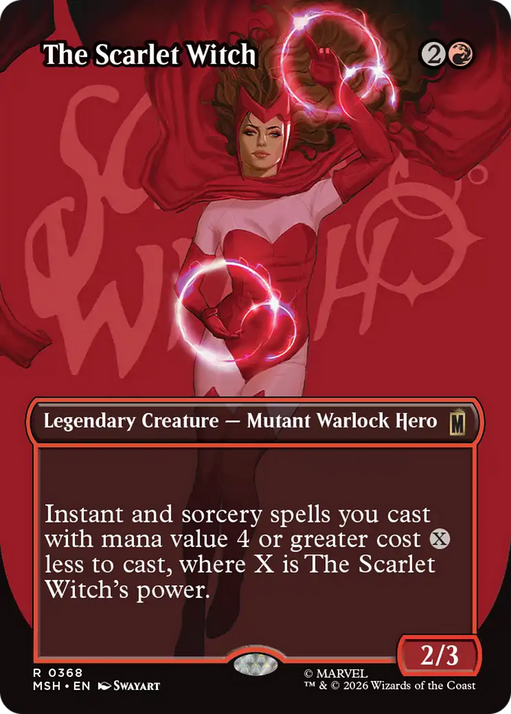 The Scarlet Witch - Borderless [MSH-368]