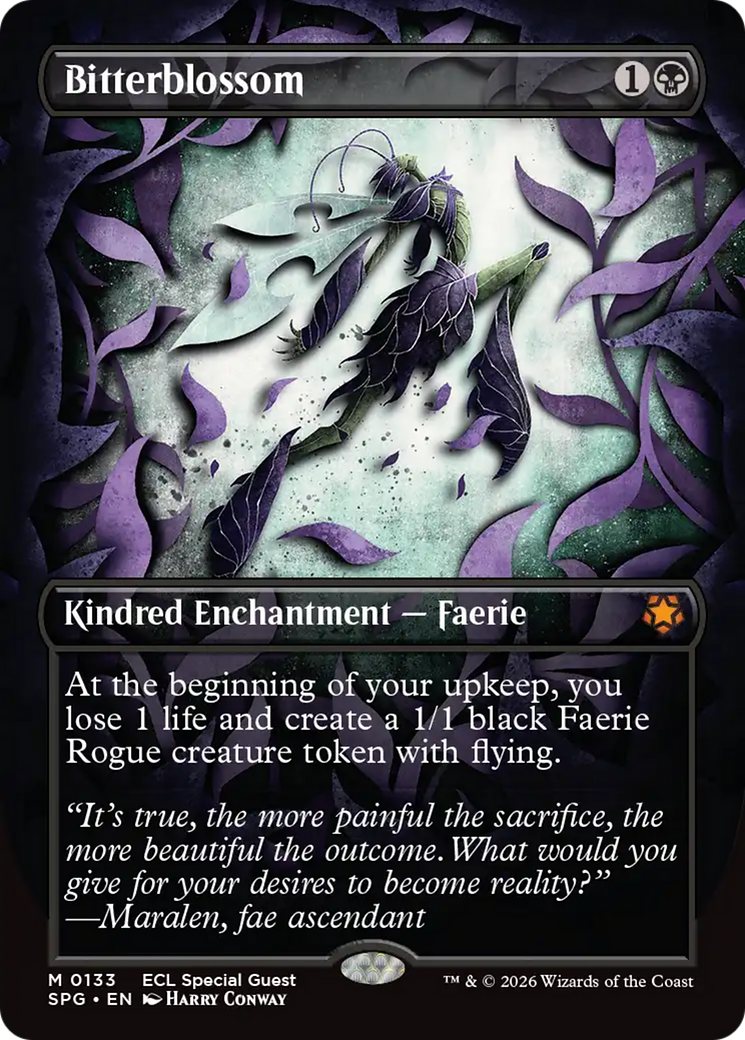 Bitterblossom - Borderless - Full Art [SPG-133]