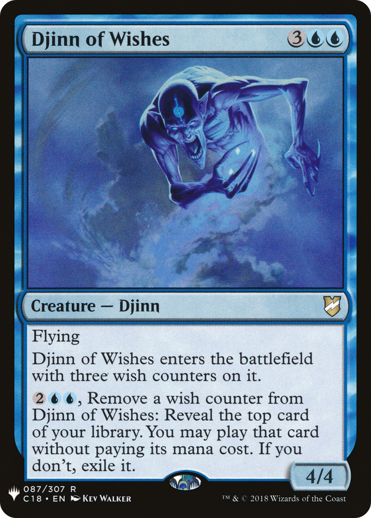 Djinn of Wishes [PLST-C18-87]