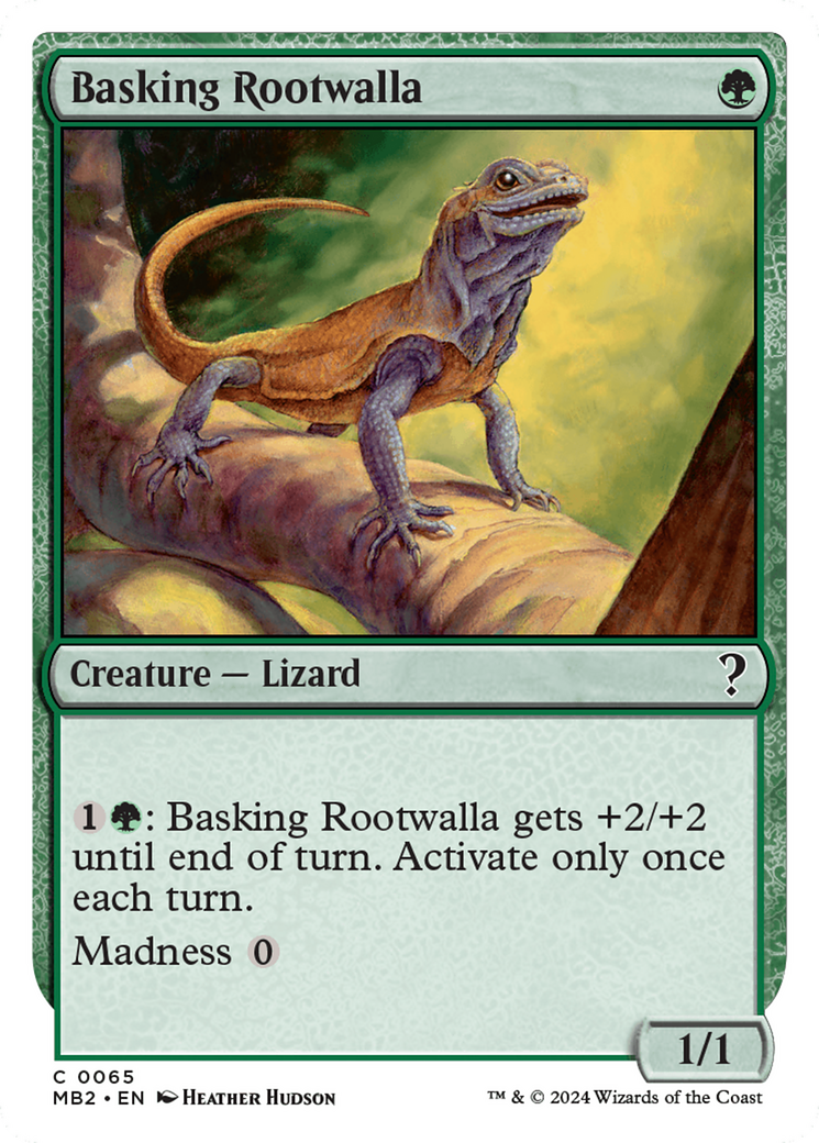 Basking Rootwalla [MB2-65]