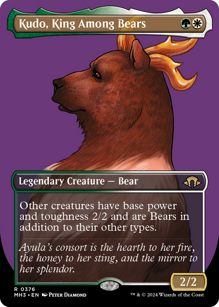 Kudo, King Among Bears - Borderless [MH3-376]