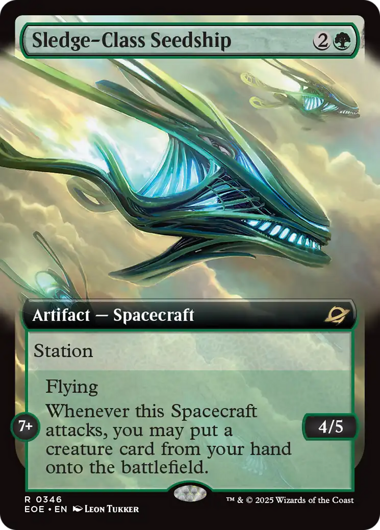 Sledge-Class Seedship - Extended Art [EOE-346]
