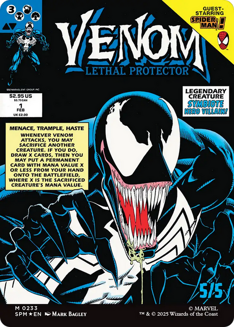 Eddie Brock // Venom, Lethal Protector - Borderless - Full Art [SPM-233]