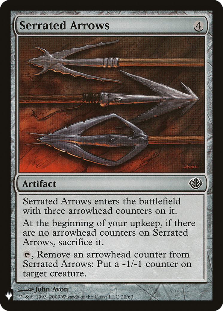 Serrated Arrows [PLST-DDD-20]