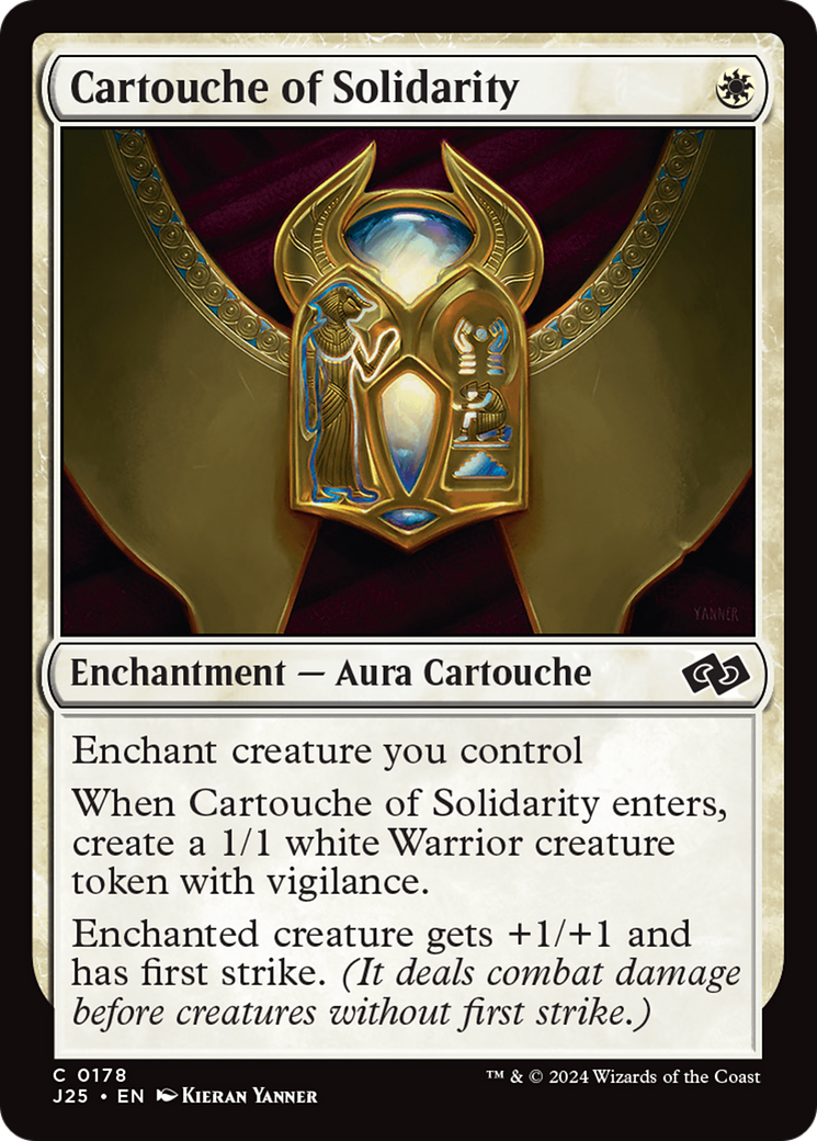 Cartouche of Solidarity [J25-178]