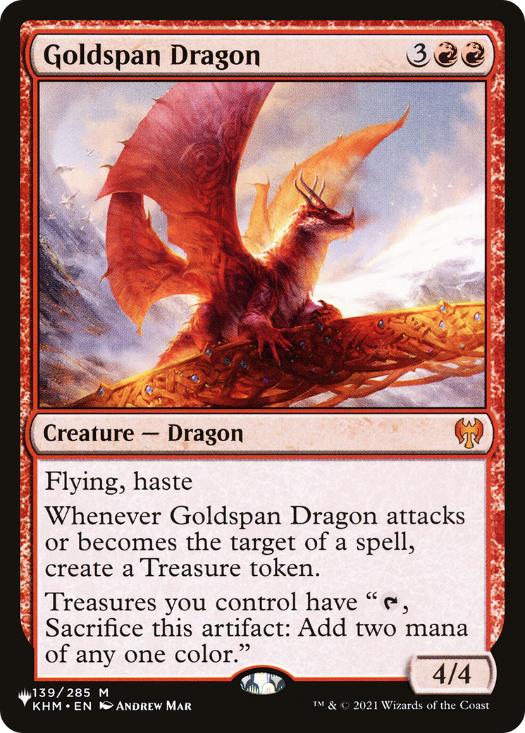 Goldspan Dragon [PLST-KHM-139]