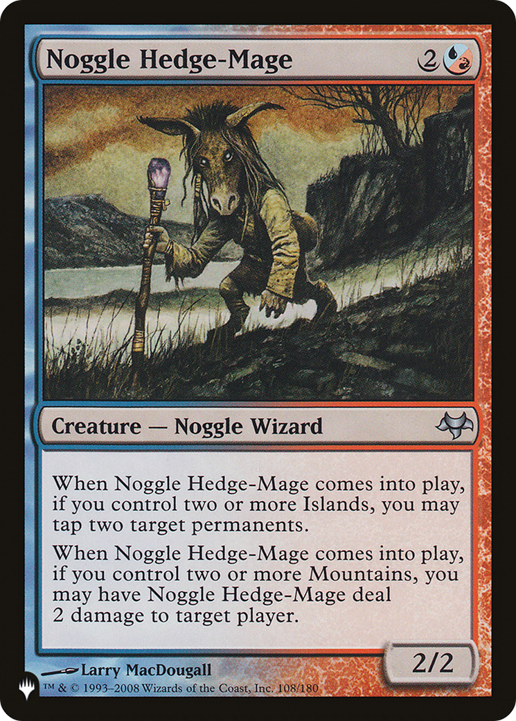 Noggle Hedge-Mage [PLST-EVE-108]