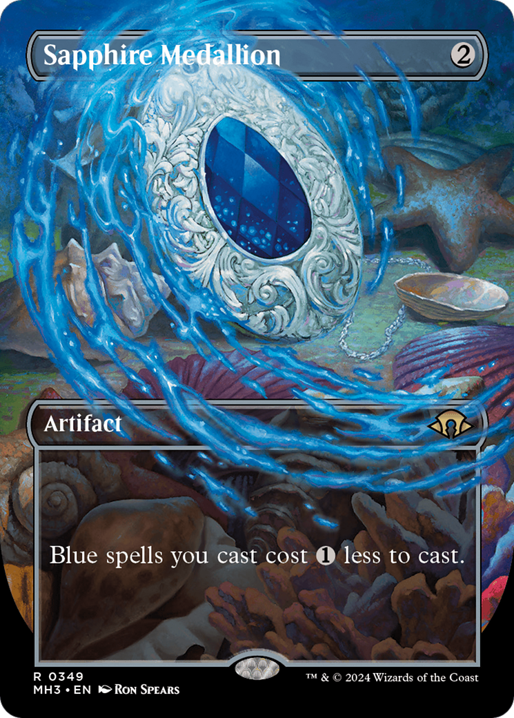 Sapphire Medallion - Borderless [MH3-349]