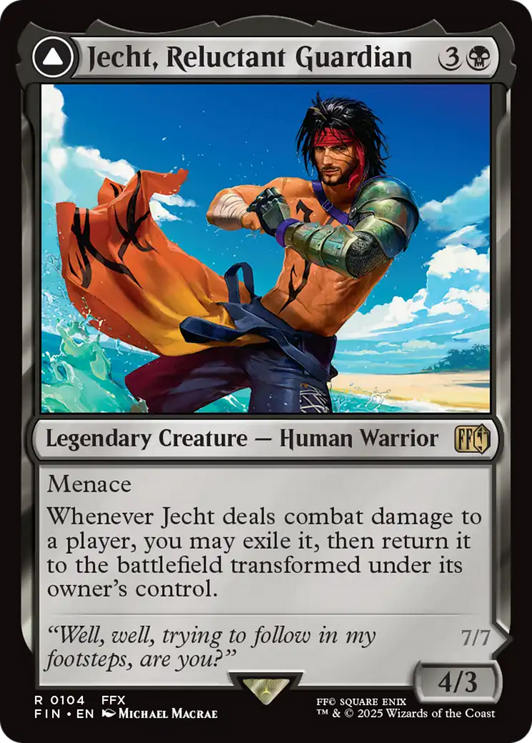 Jecht, Reluctant Guardian // Braska's Final Aeon [FIN-104]