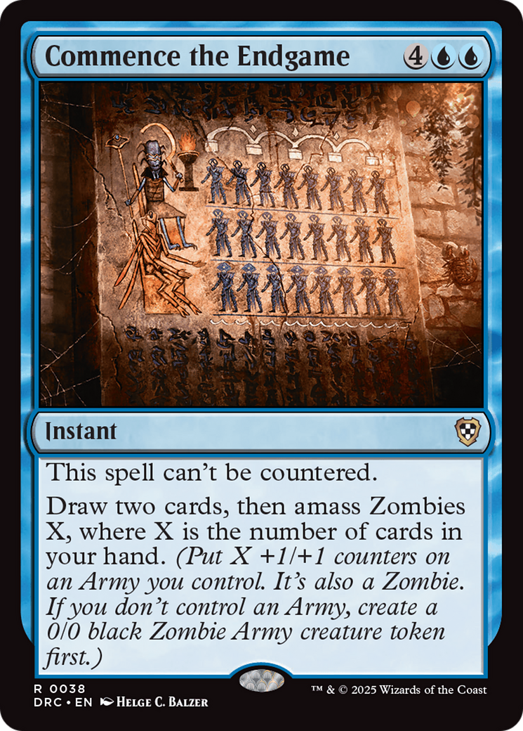 Commence the Endgame [DRC-38]