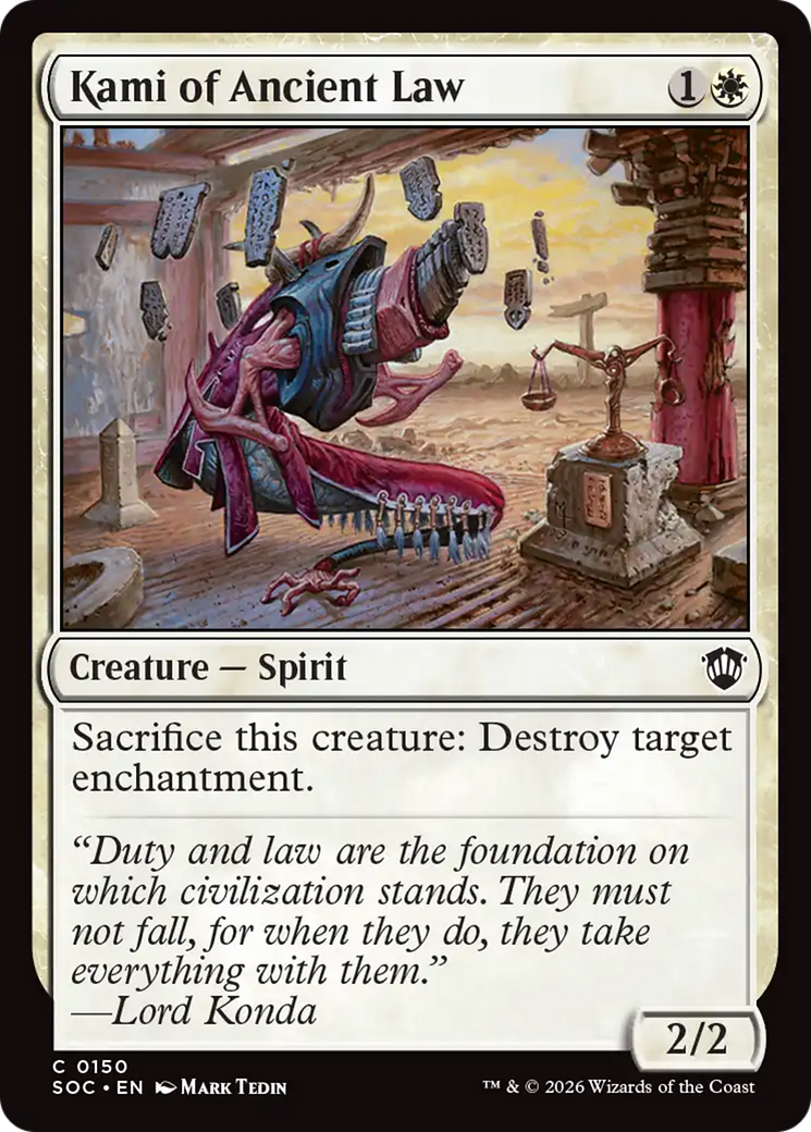 Kami of Ancient Law [SOC-150]