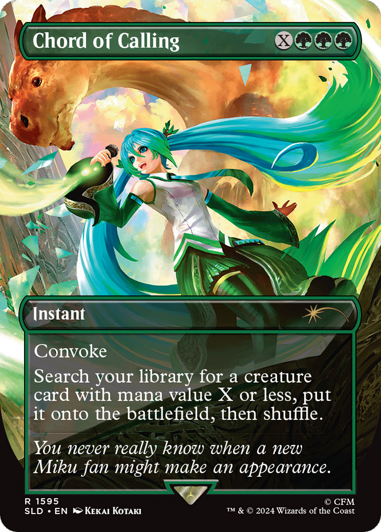 Chord of Calling - Borderless - Full Art [SLD-1595]