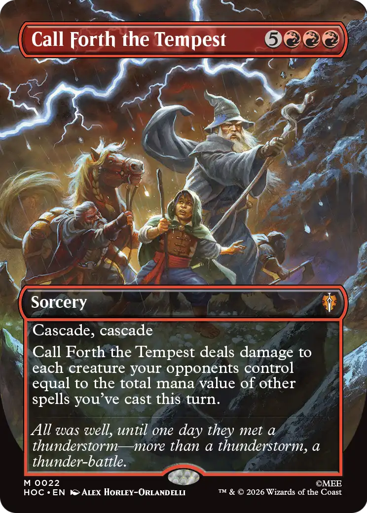Call Forth the Tempest [HOC-22]