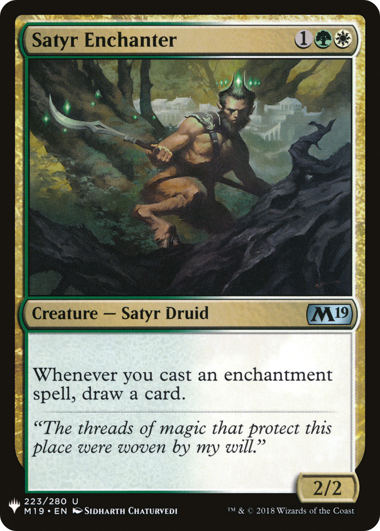 Satyr Enchanter [PLST-M19-223]