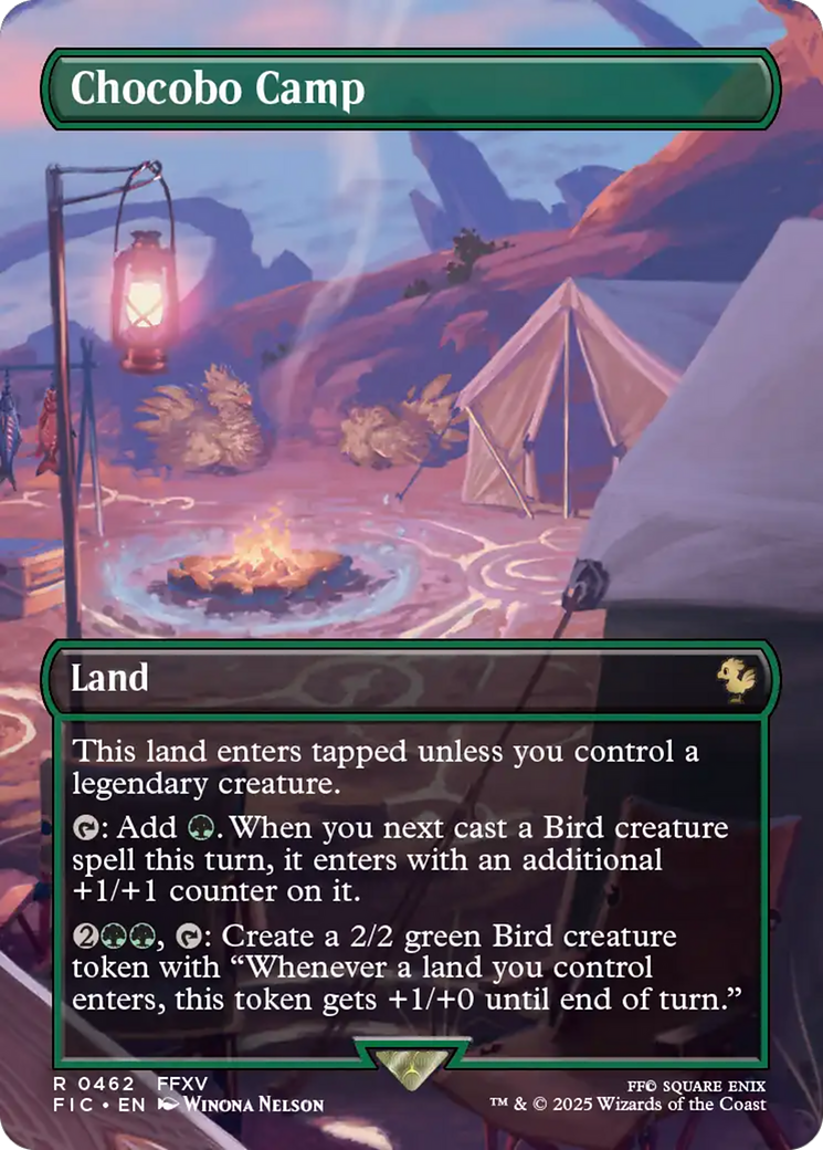 Chocobo Camp - Borderless - Full Art [FIC-462]