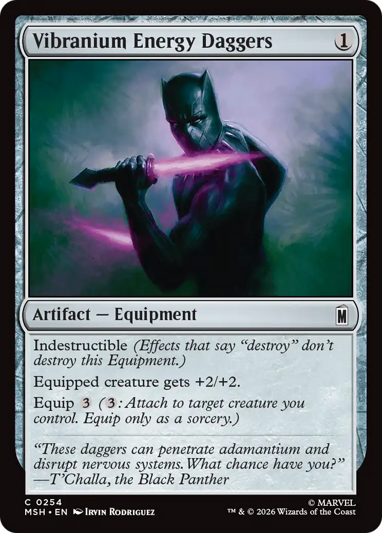 Vibranium Energy Daggers [MSH-254]