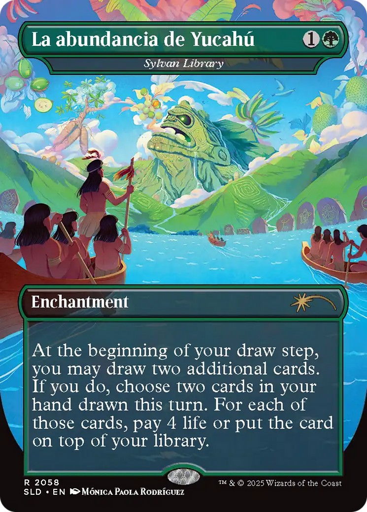 Sylvan Library - Borderless - Full Art [SLD-2058]