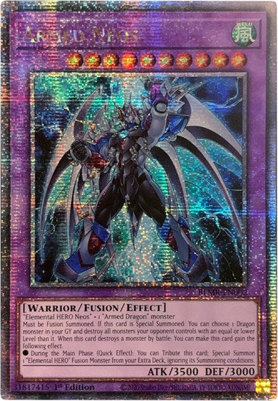 Armed Neos (Quarter Century Secret Rare) [BLMR-EN002-QCSR]